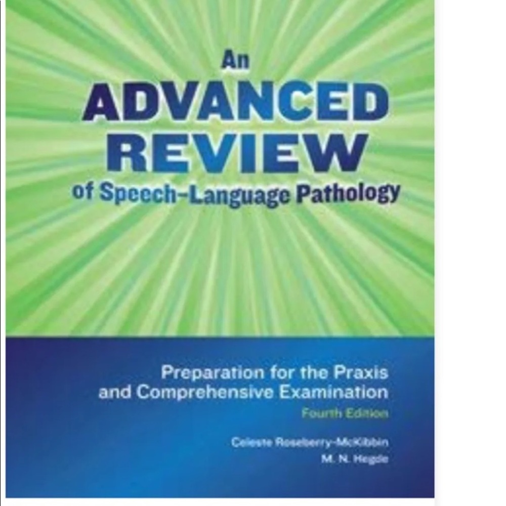 Praxis SLP 4th edition
